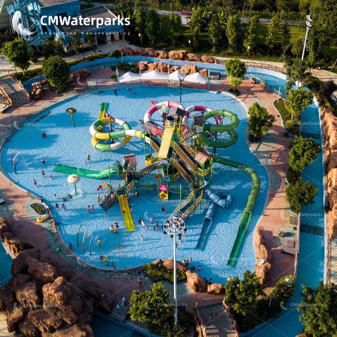 水寨家族 15 WH04自贡燊海森林欢乐岛航拍water house3